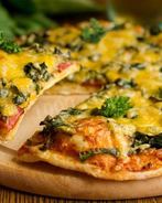 Пицца с сервелатом