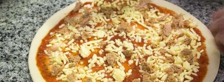 пицца с тунцом. Шаг 6