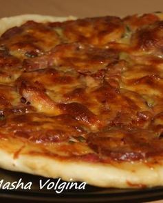 Пицца Сальсичча с красным перцем