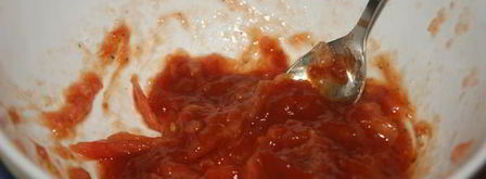 пицца сальсичча с красным перцем. Шаг 2