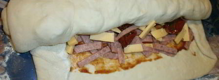 стромболи-рулет-пицца. Шаг 12