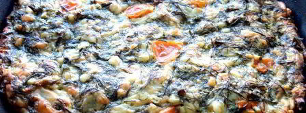 сырная пицца на хлебе. Шаг 7