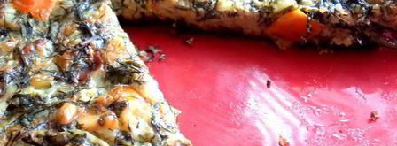 сырная пицца на хлебе. Шаг 8