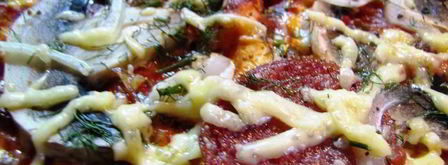 тончайшая пицца на лаваше. Шаг 3