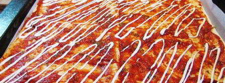 тончайшая пицца на лаваше. Шаг 6