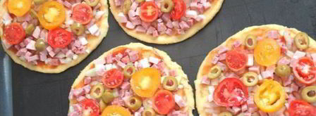 творожные мини-пиццы. Шаг 4