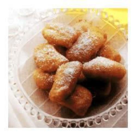 Рецепт банановых пончиков