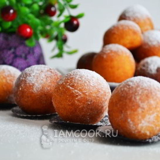 Рецепт быстрых пончиков