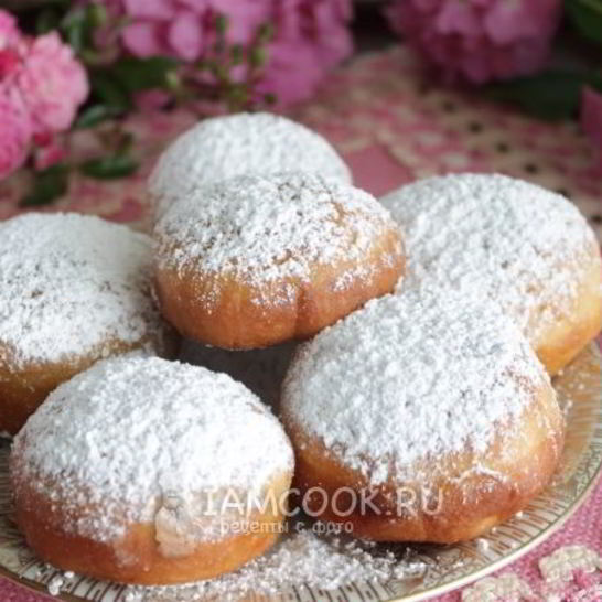 Рецепт немецких пончиков берлинеры