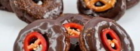 шоколадные пончики. Шаг 7