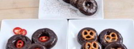 шоколадные пончики. Шаг 8