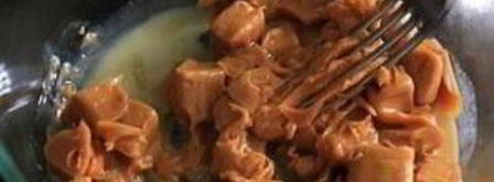 яблочные пончики с карамелью. Шаг 6