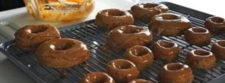 яблочные пончики с карамелью. Шаг 7