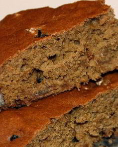 Домашняя коврижка с изюмом