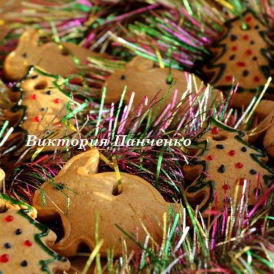 Рецепт имбирных пряников на елку