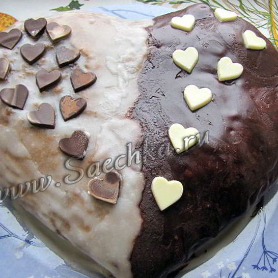 Рецепт коврижки медовой сердечной