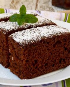 Коврижка с какао на варенье