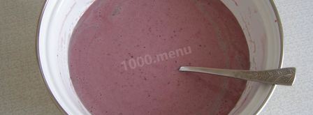 коврижка с вареньем на кефире. Шаг 3