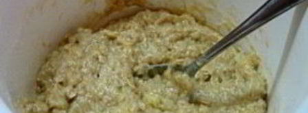 постная коврижка с медом и бананом. Шаг 2