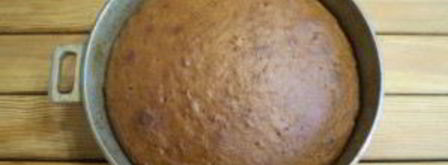 постная коврижка с вареньем. Шаг 6