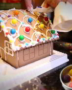 Пряничный имбирный домик