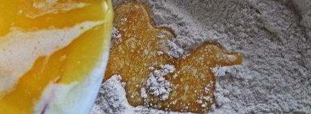 пряники с брусникой на цельнозерновой муке. Шаг 2