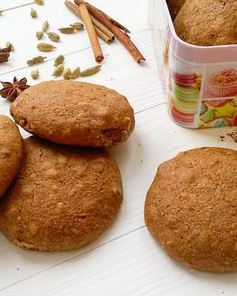 Пряники с орешками на цельнозерновой муке