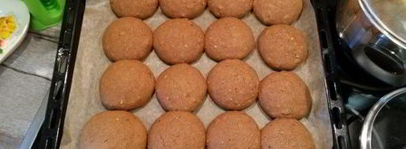 пряники с орешками на цельнозерновой муке. Шаг 7