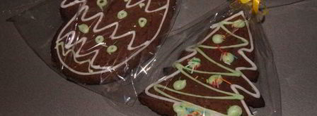 шоколадные пряники вкусные подарки. Шаг 12