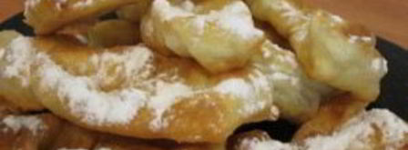 пышный хворост на кефире. Шаг 4