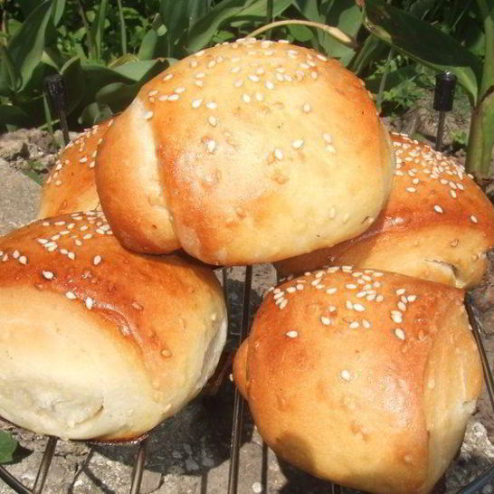 Рецепт рулетиков с кунжутом