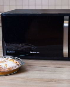 Ароматная шарлотка в микроволновке Samsung