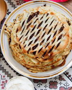 Блинная шарлотка