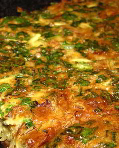 Капустная шарлотка