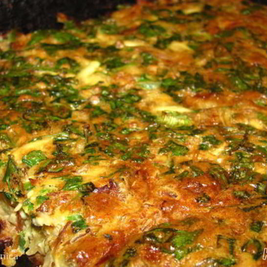 Рецепт капустной шарлотки