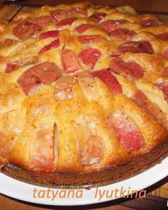 Медовая шарлотка