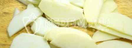 нежная шарлотка с яблоками в духовке. Шаг 8