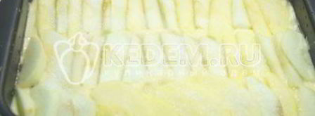 нежная шарлотка с яблоками в духовке. Шаг 10