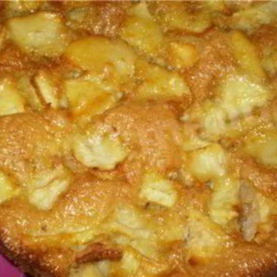 Рецепт простой шарлотки с яблоками