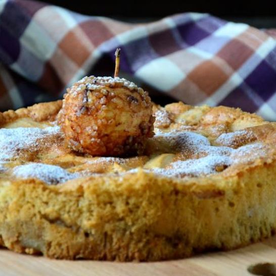 Рецепт пьяной шарлотки