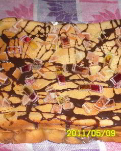 Шарлотка апельсиновая