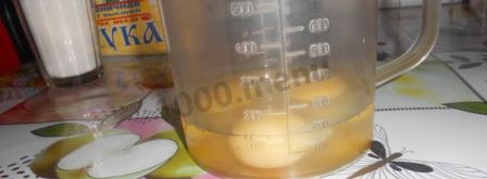 шарлотка бисквитная воздушная. Шаг 3