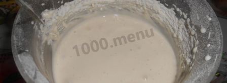 шарлотка бисквитная воздушная. Шаг 9