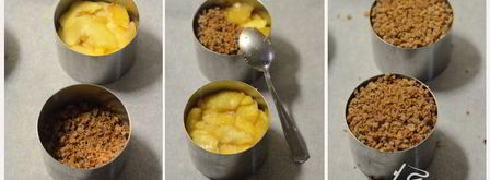 шарлотка из яблок и ржаного хлеба. Шаг 3