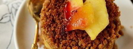 шарлотка из яблок и ржаного хлеба. Шаг 4