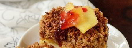 шарлотка из яблок и ржаного хлеба. Шаг 5