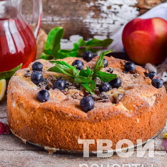 Рецепт шарлотки на кефире