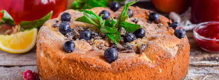 шарлотка на кефире. Шаг 9