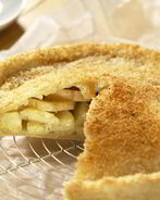 Шарлотка с бананами