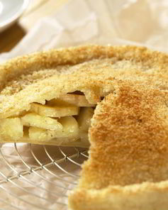 Шарлотка с бананами